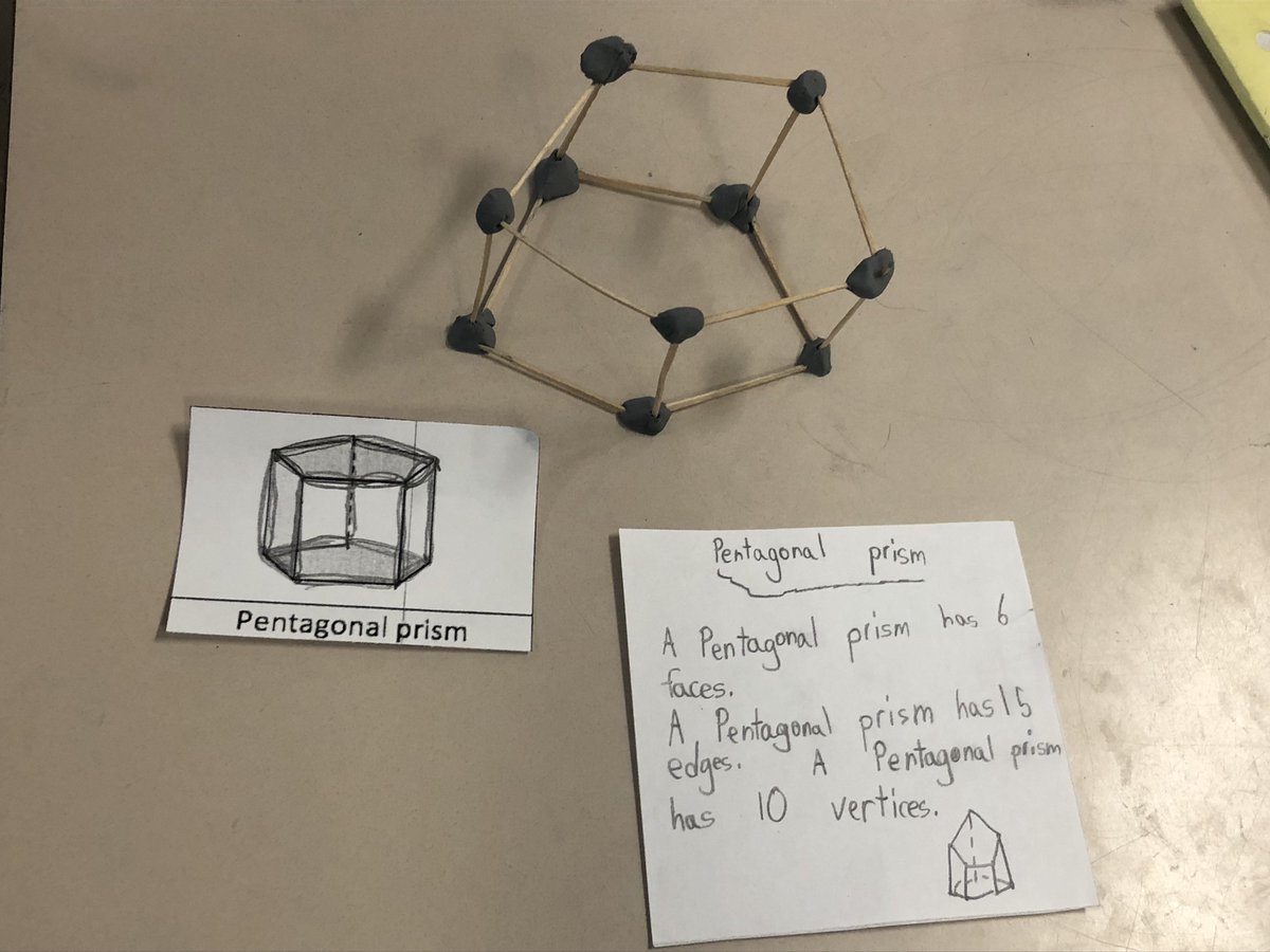 VVGrade3SP's tweet image. Mrs. Pedrotti&apos;s math class spent the afternoon building and measuring 3D figures. See if you can spot any examples at home! #Grade3 #ScienceProgram #Mathisfun