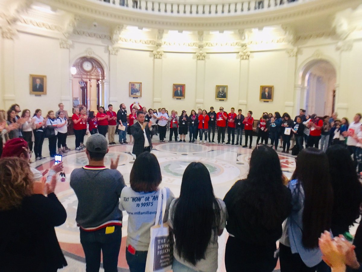 #TexasTogetherforImmigrantFamilies #FamilesBelongTogetherAndFree #TXLege #NoBabyJails #NoWallEver #NoSB4 #JoinFIEL @Cesar_Espinosa @TexasRITA #HereToStay