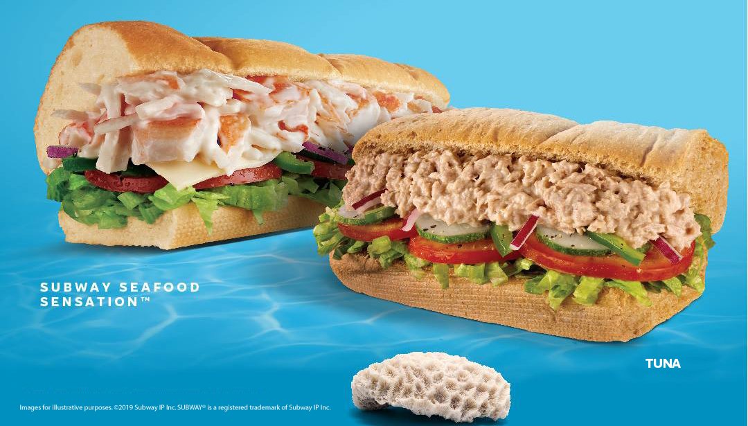 It’s Lent!
 The Seafood Sensation sub sandwich and the Tuna sub sandwich are the answer if you gave up meat and chicken for lent!
 #seafoodsensation #fishforlent