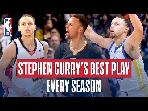 Happy Birthday : La meilleure action de chaque saison en carrière de Stephen Curry -  