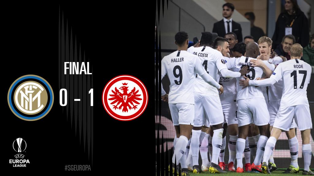 ¡A la siguiente ronda de <a href="/EuropaLeague/">UEFA Europa League</a>! 🤩🏆
¡Somos el ÚNICO equipo 🇩🇪 que continúa en competiciones europeas!🦅

<a href="/Inter_es/">Inter</a> 0⃣-1⃣ #Eintracht 

#SGEuropa #InterSGE #UEL
