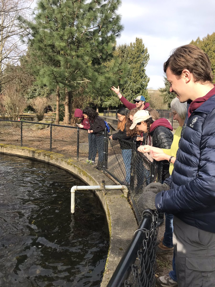 ElksScholars's tweet photo. Elks Scholars spent the morning in Vancouver, Washington helping Columbia Springs prep their native species garden #ElksFamily #LearnServeConnect https://t.co/TGKj3ORzlK