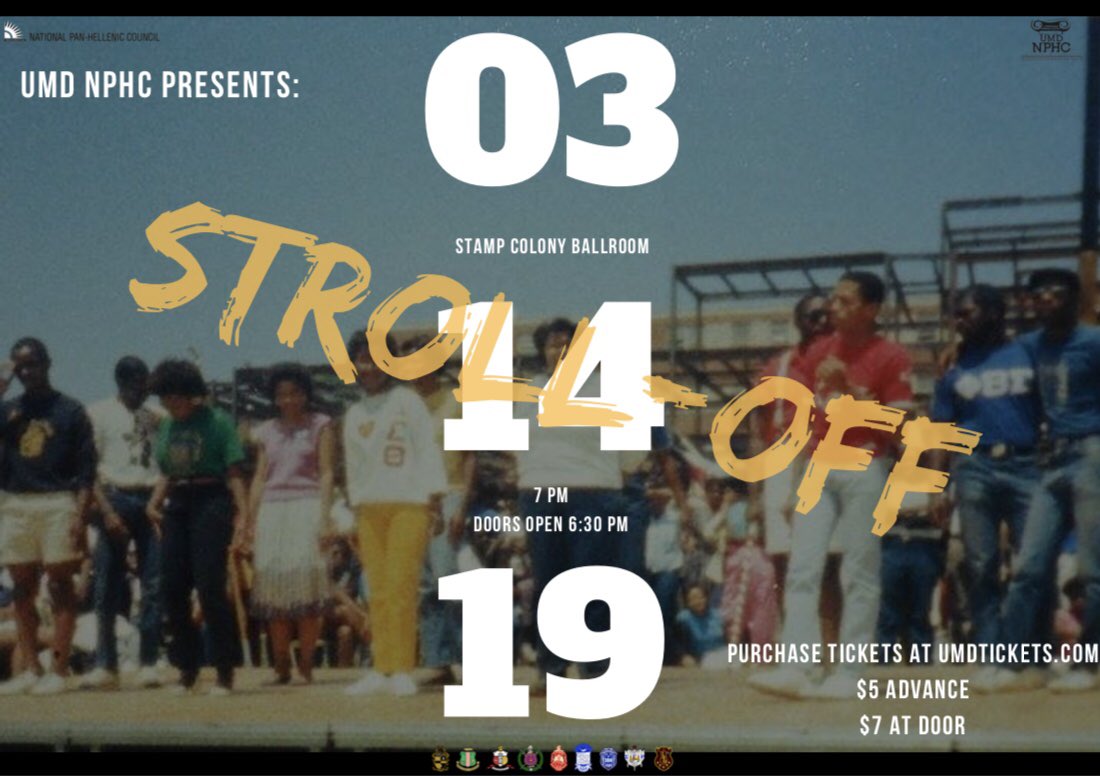 UMD NPHC tweet media