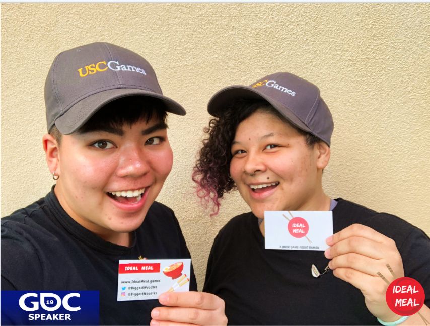 Thank you to <a href="/USCGames/">USC Games✌</a> for all of the support you’ve given us as we worked on Ideal Meal! We couldn’t have made it without the wit of our mentors, and the help of our bright peers ❤️🍜