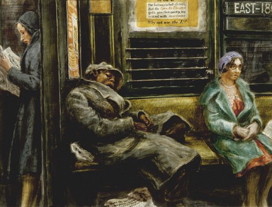 14 March #OTD #birthday Reginald Marsh (1898-1954)
#American #SocialRealism #painter

New York City, 1920s-1930s

#painters #painting #today