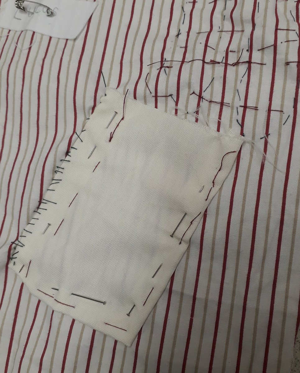 JulieBegen's tweet photo. Fantastic #makedoandmend #ww2 skills from Yr6 #WhitehallPrimary Confidence and knowhow. Just needs practice #textiles #sewing https://t.co/vDgPglYmkC