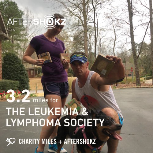 ColeBensinger's tweet photo. 3.2 @CharityMiles for @LLSusa. Thx @Aftershokz for sponsoring me. #ShokzSquad #nationalpiday #runforpi #blueberrypi #lemonpi #peachpi https://t.co/2tmZ7JeqdC