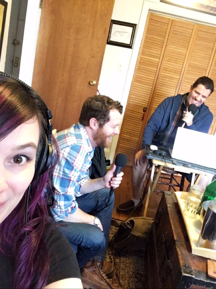 TedAndMichael's tweet photo. Recording some nonsense https://t.co/hjPVClwc3H