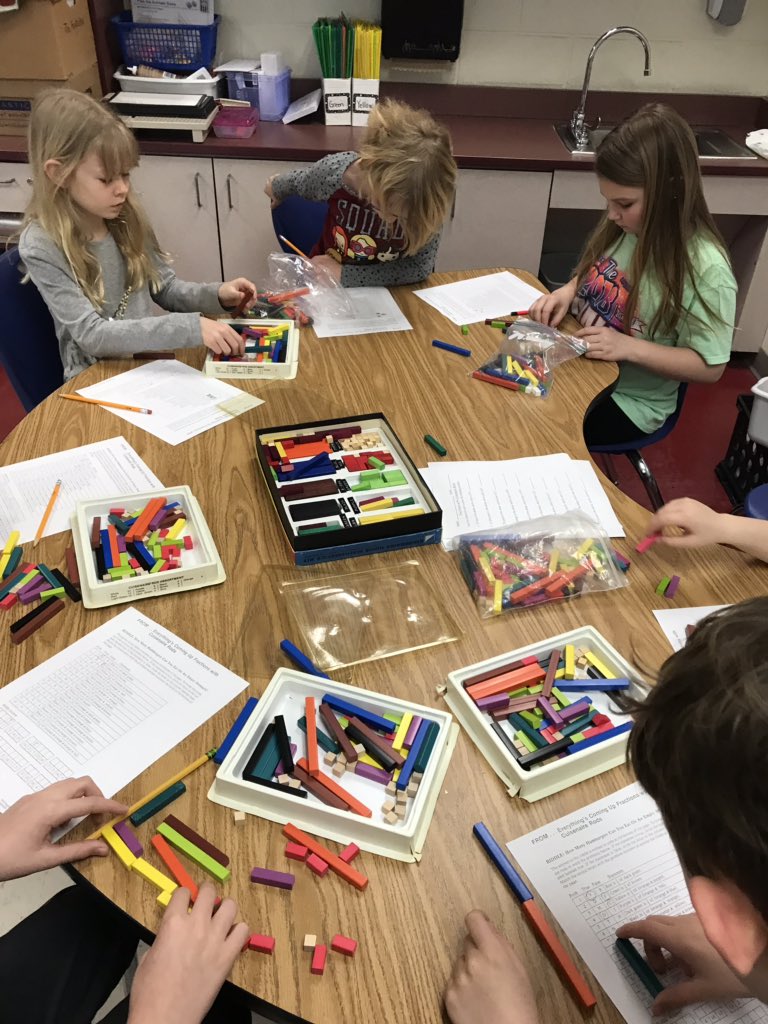 kbender715's tweet image. ITLstations, fact fluency stations, and so much fun exploring fractions with Cuisenaire rods in 3rd grade today! @HeavenlyHusick @WPESPrincipal @CCPS_MathK5 #oneCCPS