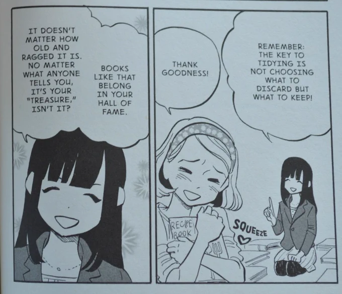 MARIE KONDO HAS A MANGA, THIS IS NOT A FUCKING DRILL PEOPLE. 