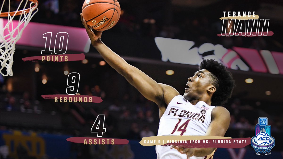 accmbb's tweet photo. Overtime hero Terance Mann. 

@FSUHoops | #ACCTourney https://t.co/J3CVpjgJMK