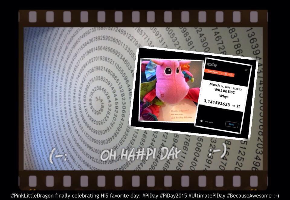 4tuneQkie's tweet photo. After seeing this huge #PiWall @Mathematikum in Giessen in 2014 Leo #PI(!)nkLilDragon &us celebrated #UltimatePiDay second in 2015
#PiDay #PiDay2015 #PiDayOfTheCentury
#STEM #STEAM
#insPIration
"Imagination is more important
than knowledge."
Hap #Pi #Pi rthday Albert #Einstein🎂 https://t.co/olTdR85YrC