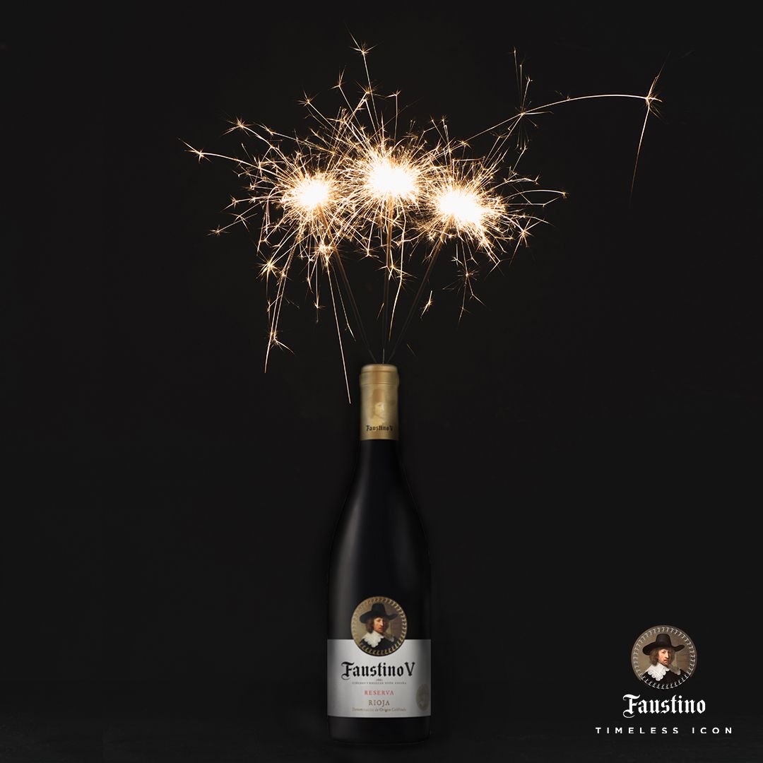 Enjoy the most sonorous and colorful pyrotechnic show in Spain with a glass of Faustino...  ¡Vivan las Fallas! 🎆