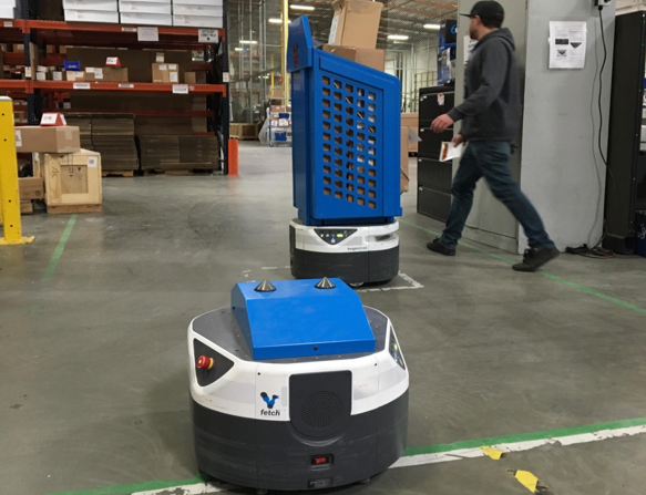RK Logistics Group Increases Warehouse Efficiency & Employee Satisfaction with more @FetchRobotics Autonomous Mobile Robots

AMRs make #warehouse operations more efficient, improve employee work experience and has proven to be a valuable recruiting tool. 
#autonomousmobilerobots