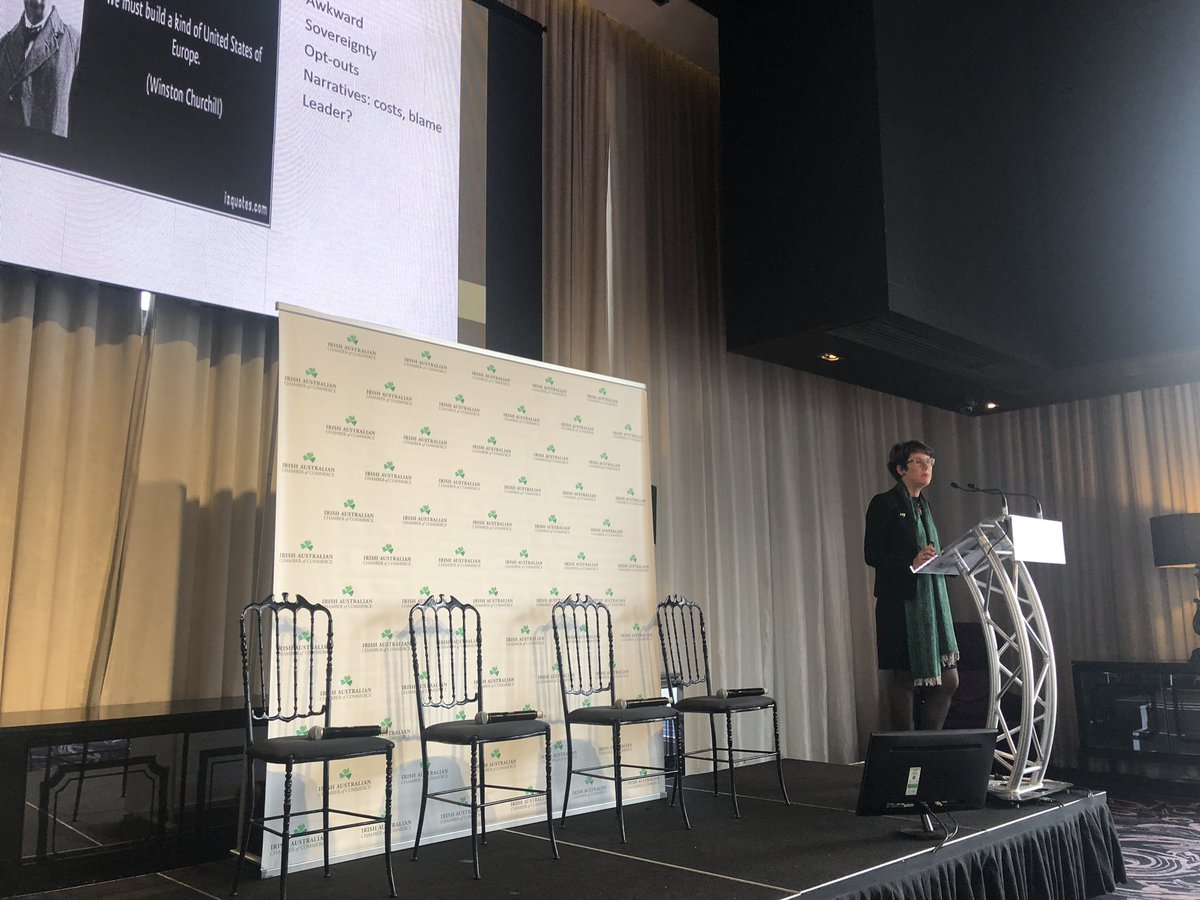 DivaDiaspora's tweet photo. @pbmurray1 kicks of #IACCStPats #BrexitConference with a session on Brexit: from referendum to Exit? #binaryquestions #divisivenarrative https://t.co/UlWXTx1Q6w