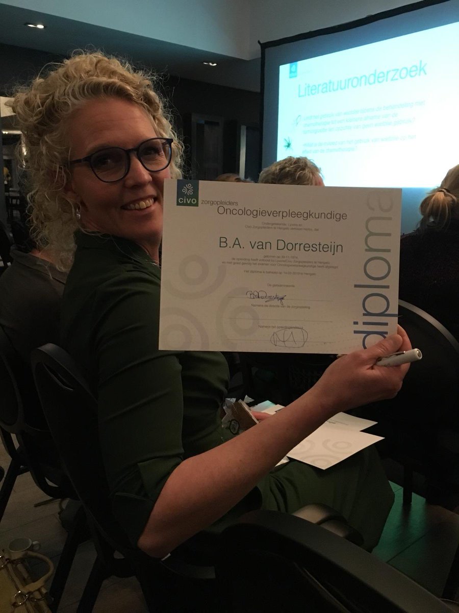 Vandaag het diploma voor oncologieverpleegkundige ontvangen, super trots!! #Lyvore