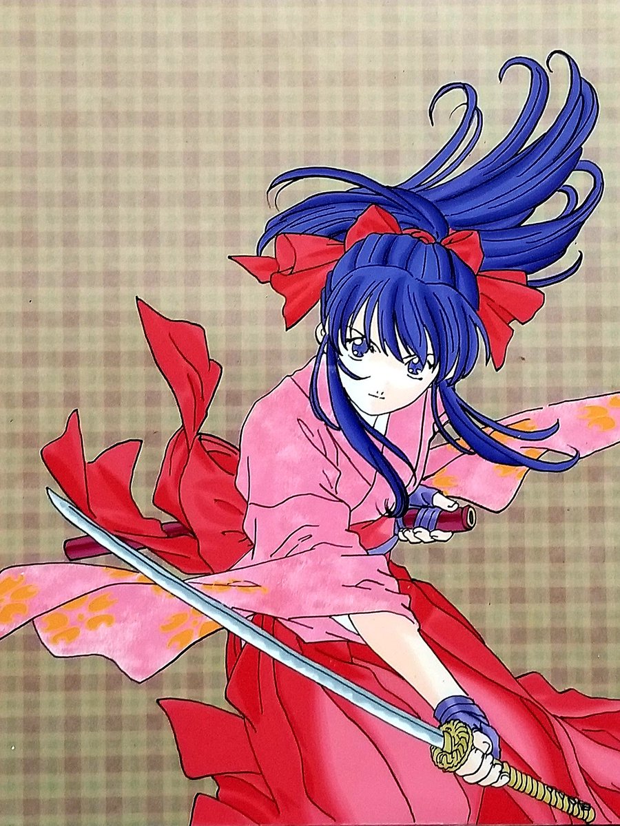 ☆額装☆サクラ大戦☆真宮寺さくら☆原画・セル画☆アニメ/マンガ/ ☆額装☆サクラ大戦☆真宮寺さくら☆原画・セル画☆アニメ/マンガ/