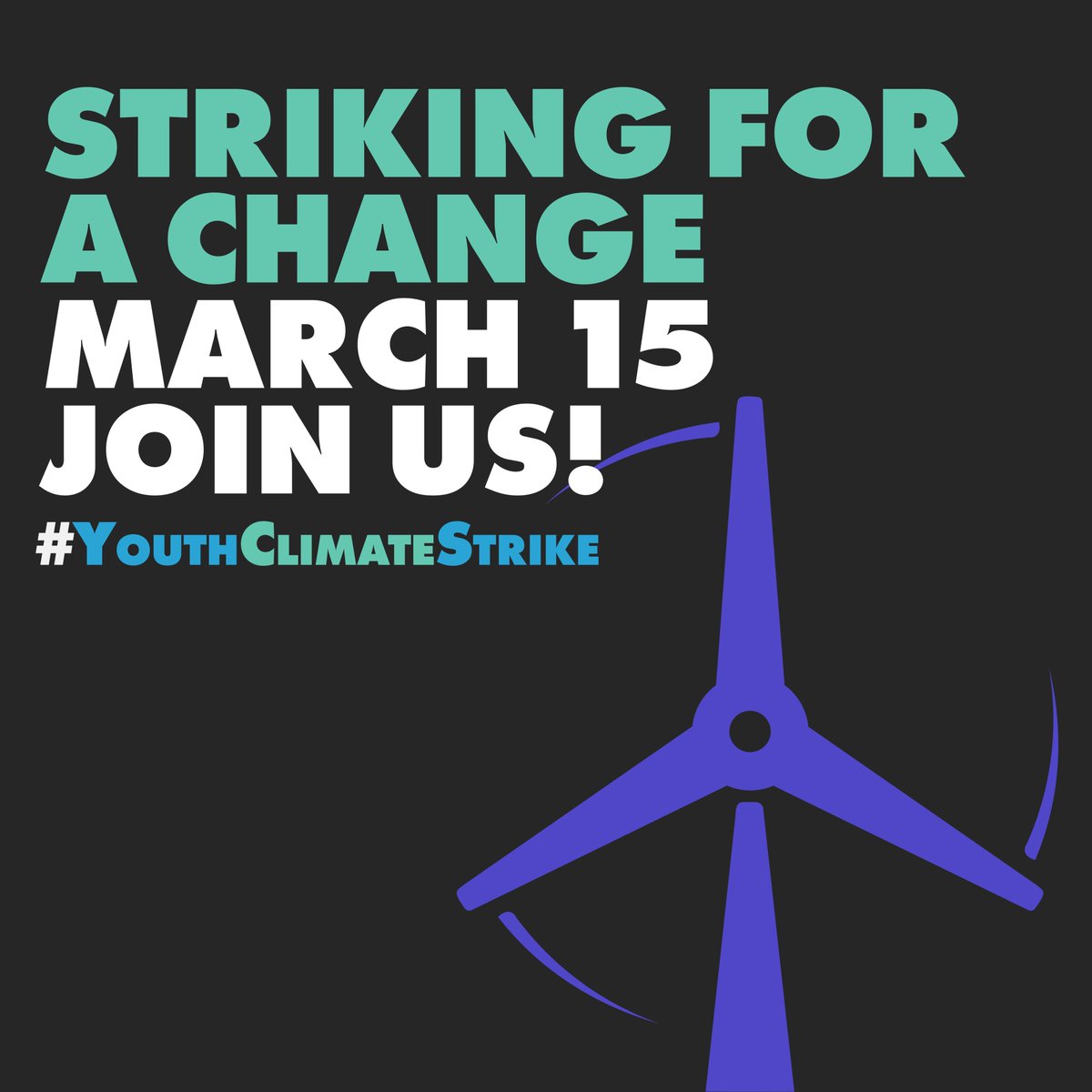 Tomorrow, we're joining #students around the world who are striking from school demand lawmakers take legislative action to combat the #climatecrisis. Find a March 15 #YouthClimateStrike near you &amp; and text CLIMATE to 383-83 to contact your lawmaker: bit.ly/2TAIpTZ