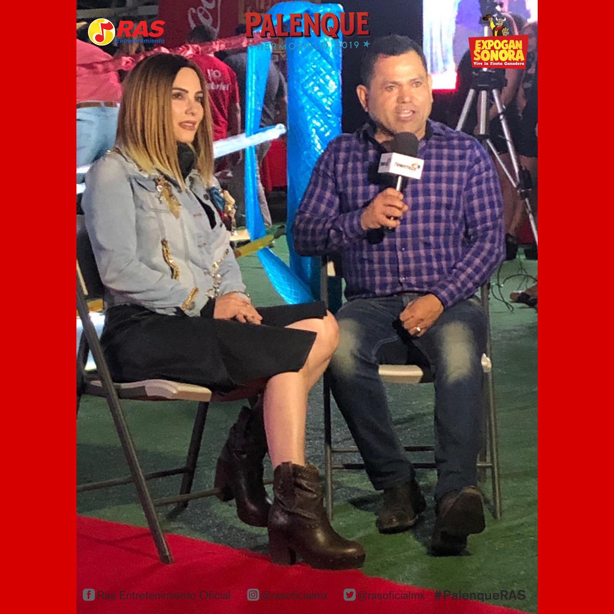🔴⚪️Hoy Rueda de Prensa de Expogan Sonora 2019 #AhiVieneLaExpo La Gran Fiesta del Pueblo Sonorense y Ras Entretenimiento Presente, <a href="/ClaudiaTllez6/">Claudia Téllez</a> Directora de Imagen y Relaciones publicas, dando los pormenores del #PalenqueRAS 2019 🐄 🐎 🔮 🎙 🎶