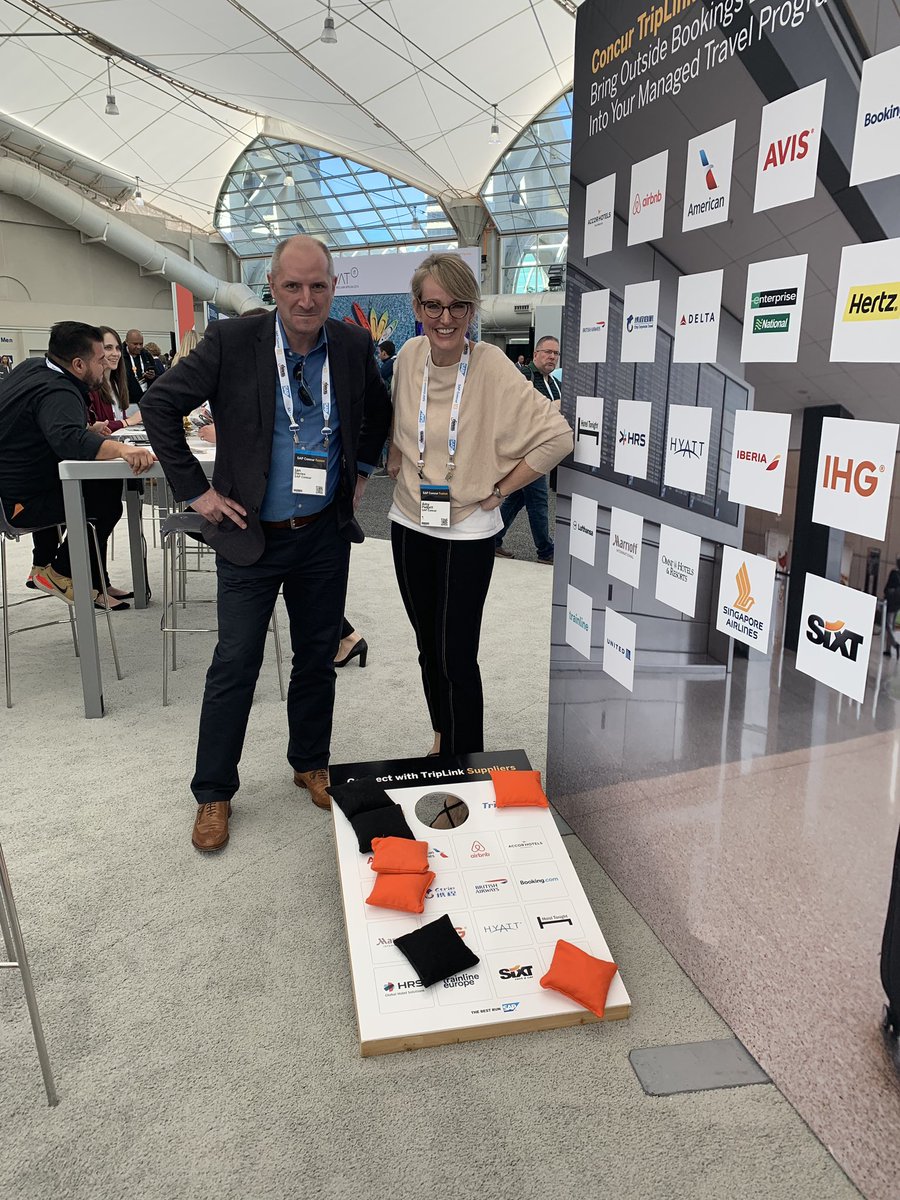 fionaashley's tweet image. Fun on the floor talking to clients with this awesome team! 🙌#SAPConcurFusion #TripLink @TripIt