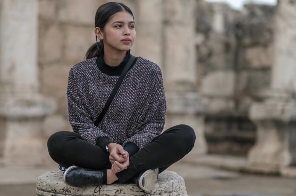 magicheart21's tweet photo. “I can’t say I missed you.”

“Why?”

“Because you never left, I kept you in my heart.”

📸 Tatay Ryan IG
#ADNFlyHigh 
#ALDUBinHOLYLAND https://t.co/muUbxb5BZa