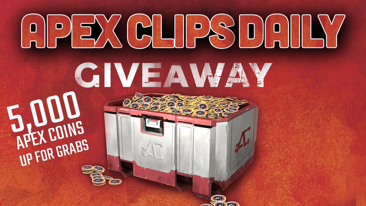 🚨🚨5,000 APEX LEGENDS COINS GIVEAWAY🚨🚨 Favorite/Retweet and Subscribe to our YouTube for entries! --> gleam.io/fKAin/apex-leg…