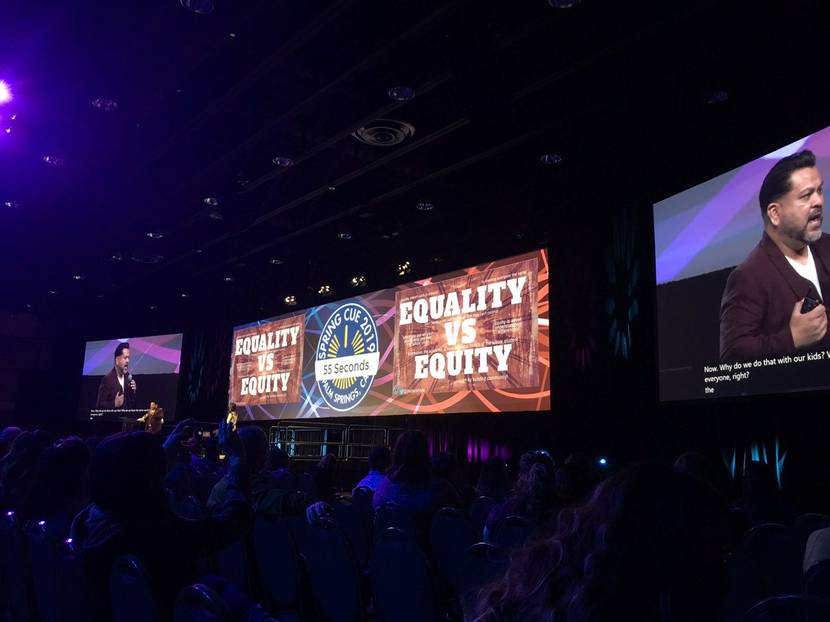 AMAZING DUET! Thank you for sharing your story and message to all educators!  <a href="/TheTechProfe/">Martin Ricardo Cisneros</a> #CUE19