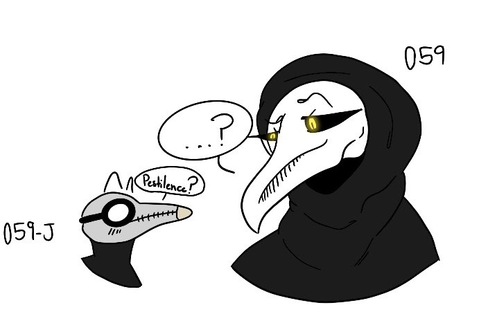 Funny Birb Doctor Duo (SCP-049 & SCP-049-J Fanart) : r/SCP