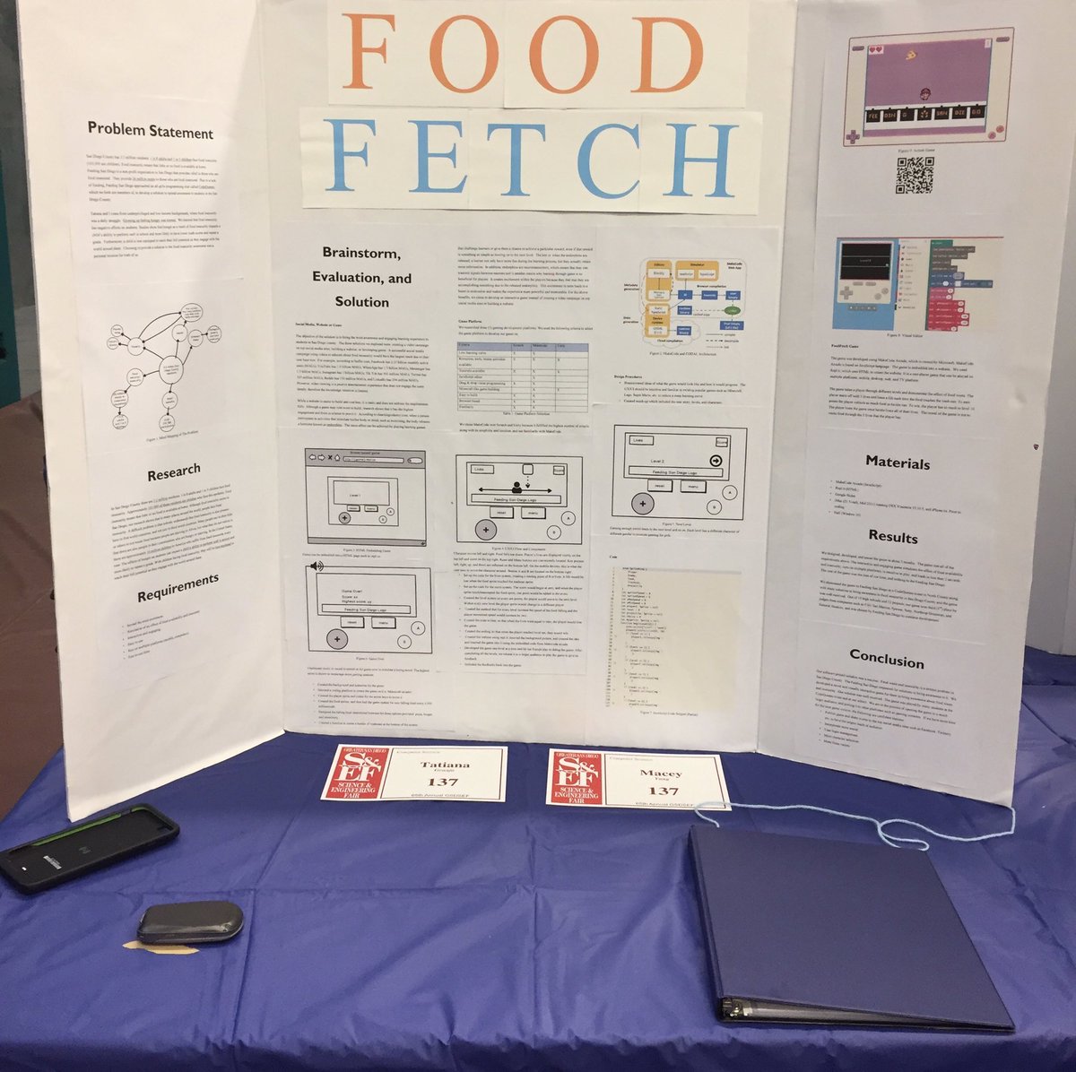 Ligia_SeesYou's tweet image. Thank you @SanPasqualHS @SDCodeQueens @MartinCasas_ for supporting Macey &amp;amp; Tatiana at the #GSDSEF @sdsciencefair in @BalboaPark this week! Out of 15 projects presented in the Senior Division-Project Category of #ComputerScience they won 2nd Place!!!  #CodeQueens