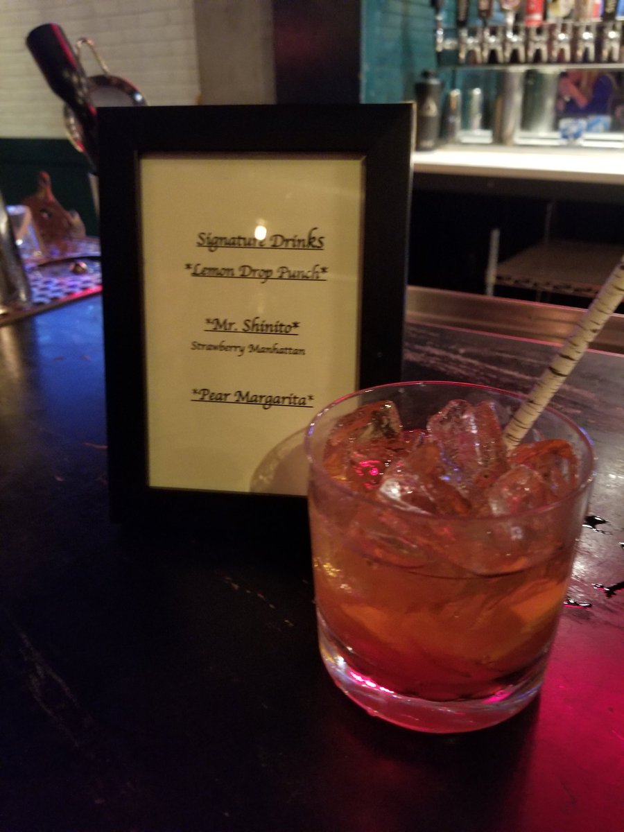 lizziegee's tweet photo. Enjoying a *Mr. Shinito* signature cocktail at #missionpossible19 #livemillennia @PunchBowlCLE @MillenniaCo @FrankTSinito https://t.co/Mp2P4g2Jnj
