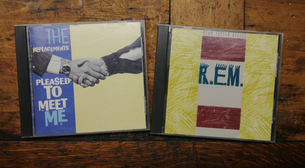 DJGloveRepair's tweet photo. What was the first CD you ever bought? Do you still have it? I got these at the same time.
Reply/retweet #myfirstcd https://t.co/HBWGsk8bRu