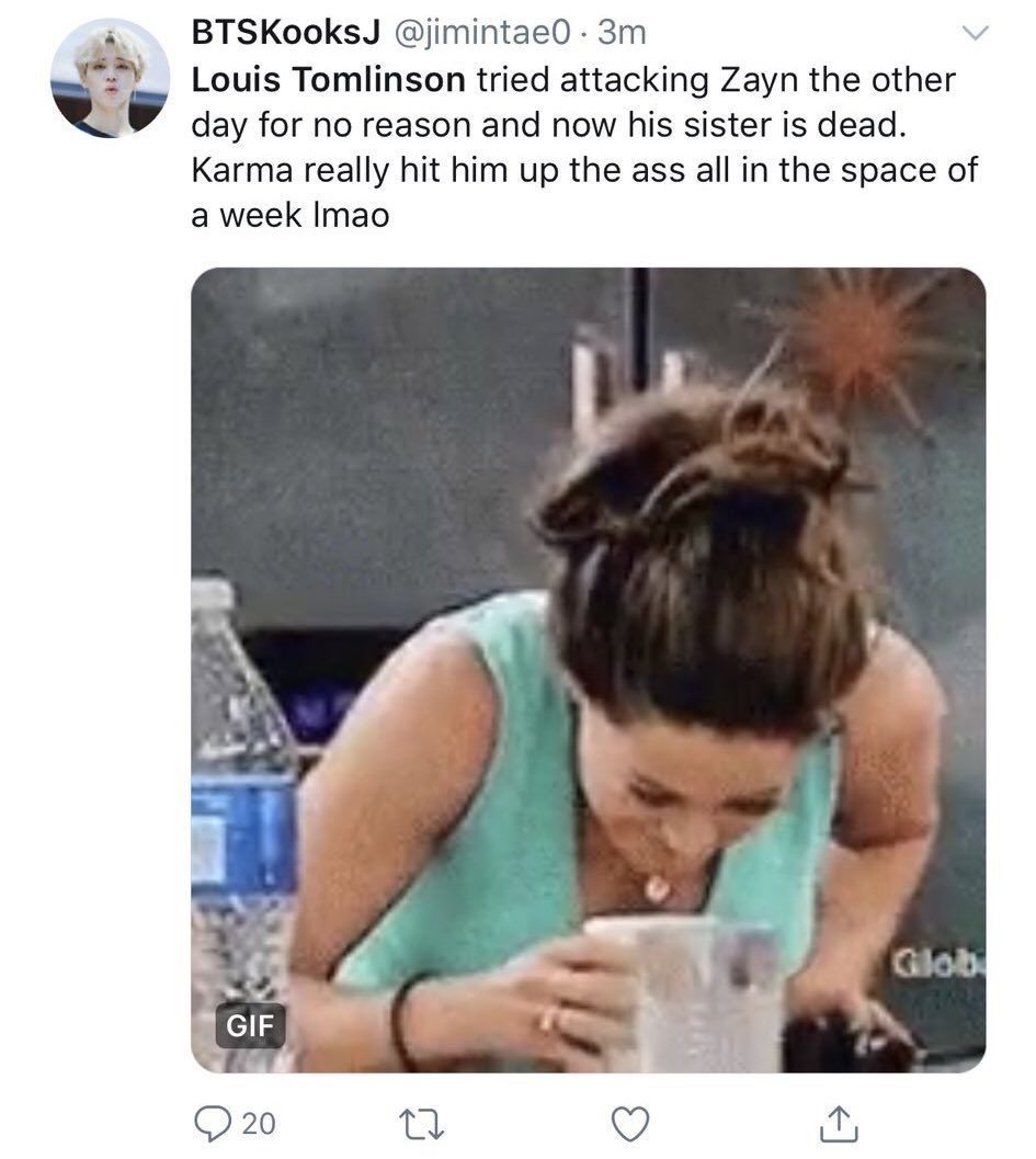 mmitcinema's tweet photo. Please I don’t care what your opinion on Louis Tomlinson is, I don’t care if you’re in a stan war with his fans or whatever, THIS FAMILY IS GRIEVING AND THEY DONT DESERVE TO SEE YOUR DISGUSTING TWEETS MAKING A JOKE OF THEIR TRAGEDIES FOR LIKES! Have some fucking human decency https://t.co/3XyCK4jDIM