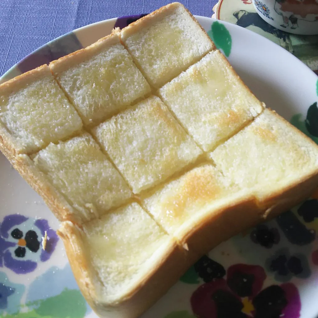 金爆キリショーおすすめの食パンの食べ方をしてみたら、外カリカリ中ふんわりになった！！