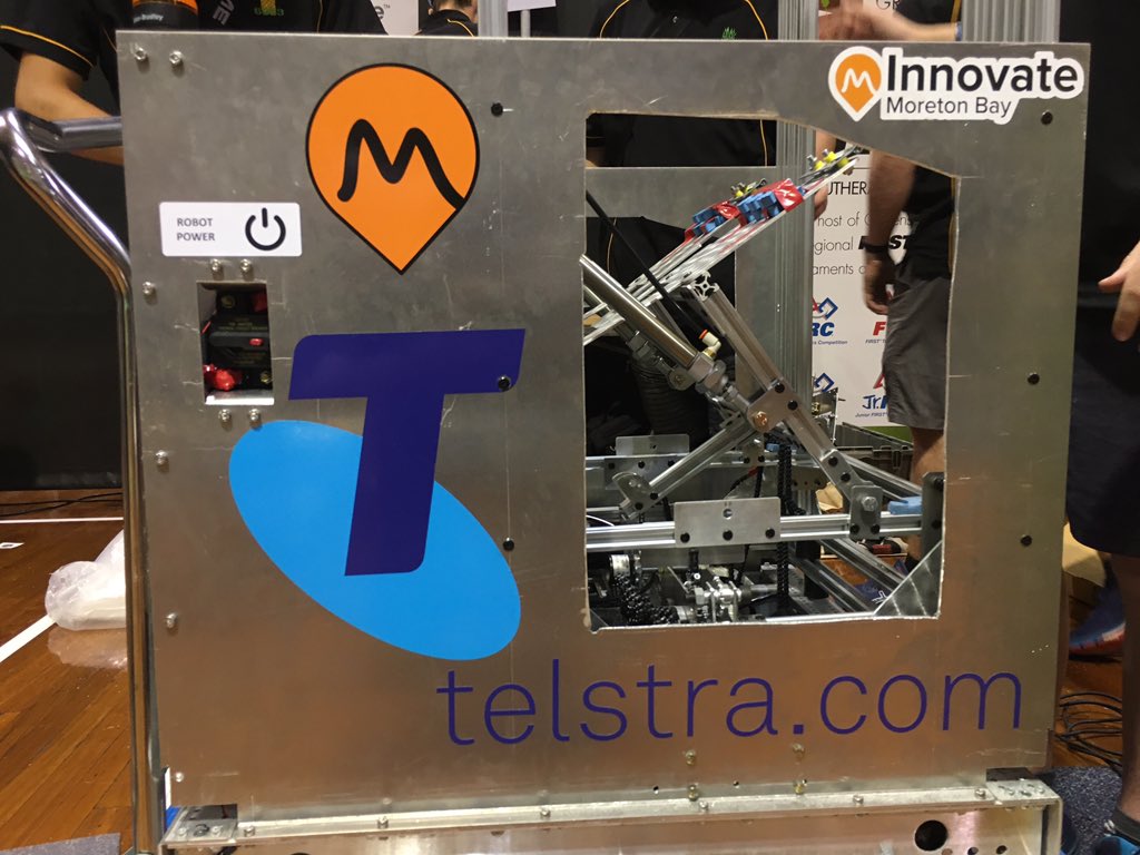 Huge shout outs to our Awesome sponsor <a href="/InnovateMoreton/">Innovate Moreton Bay</a>!!!! Thank you so much for your invaluable support in helping us represnt Queensland. #FIRSTrobotics #FIRSTinspires #omgrobots