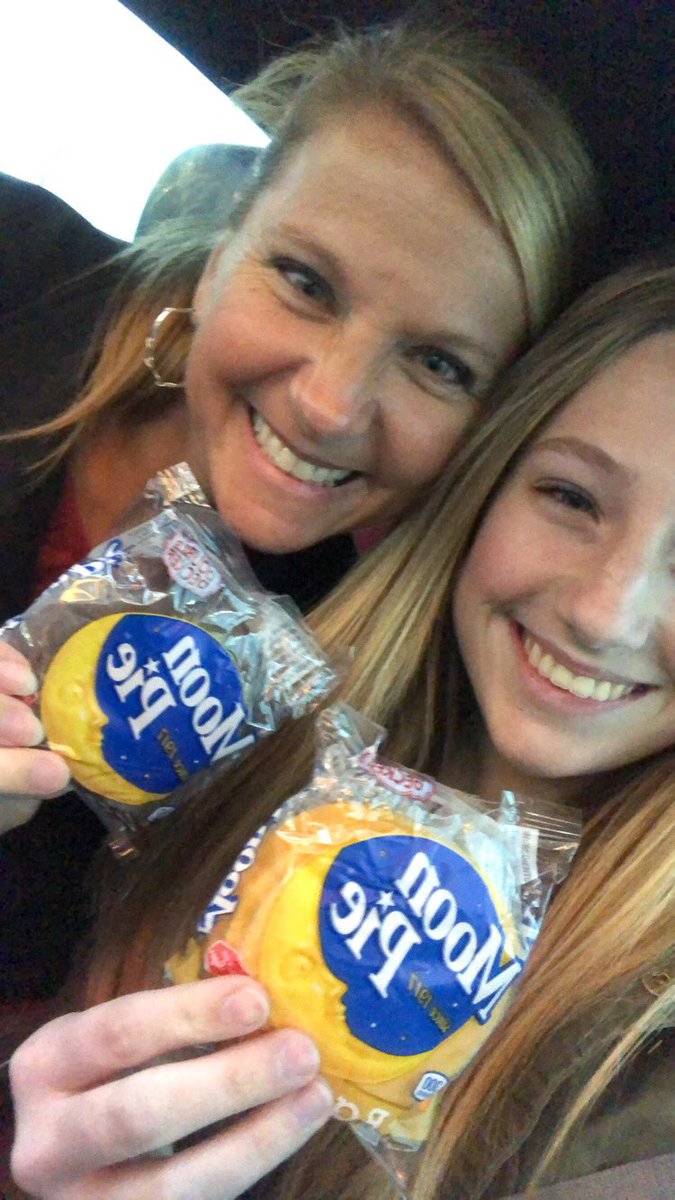 BriscoeJamey's tweet photo. Bailey and I are celebrating Pi Day on our road trip (Gas station pie can be great!) https://t.co/0eIzgzgEWN