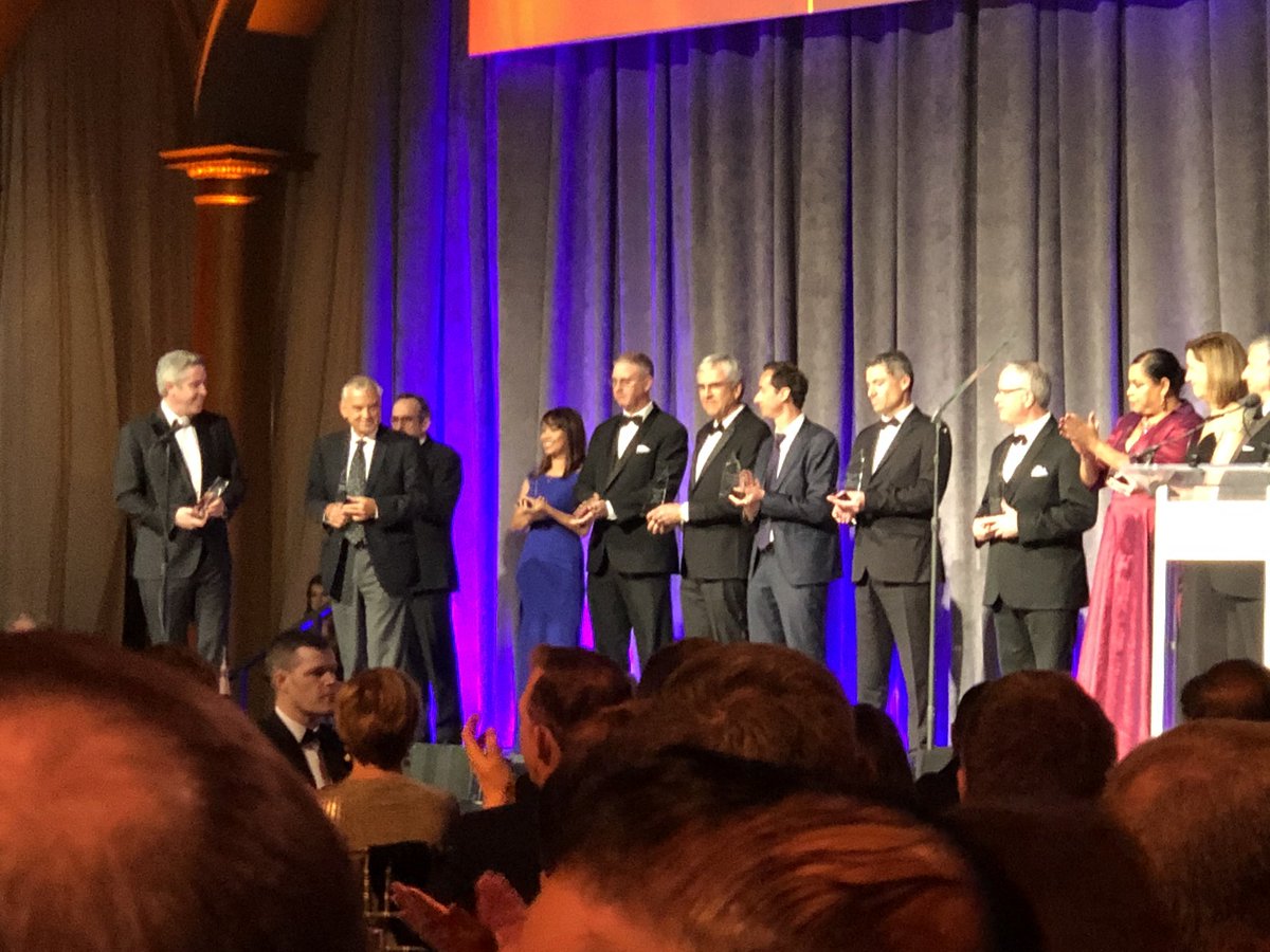 GrahamWebbGTF's tweet photo. Congratulations Embraer! for their 2019 Grand Laureate Award for the E190-E2 aircraft powered by the Pratt &amp; Whitney PW1900G Geared turbofan engine. #wearepw https://t.co/X1IqCrODs1