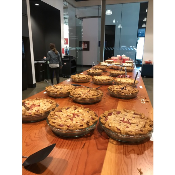 Celebrating 3.14!  #PiDay #PiDay2019    Even <a href="/Nike/">Nike</a> got into the #math fun!  Check out a photo from one of the #Nike HQ team meeting spaces!