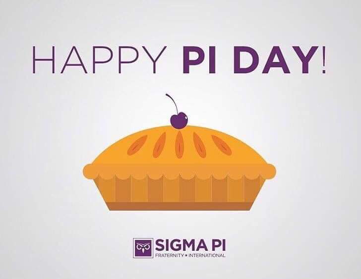 SigmaPi_WIU's tweet image. Hope everyone had a happy Pi day! :)
#PiDay #sigmapi #pi