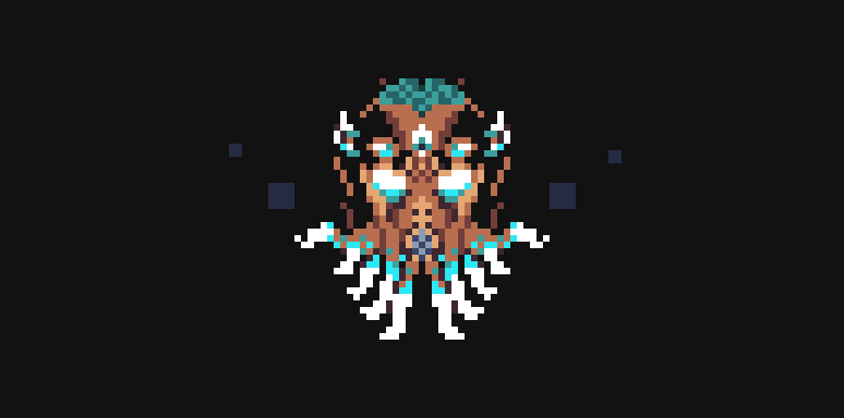 Moon Lord Pixel art, Terrarium, Boss