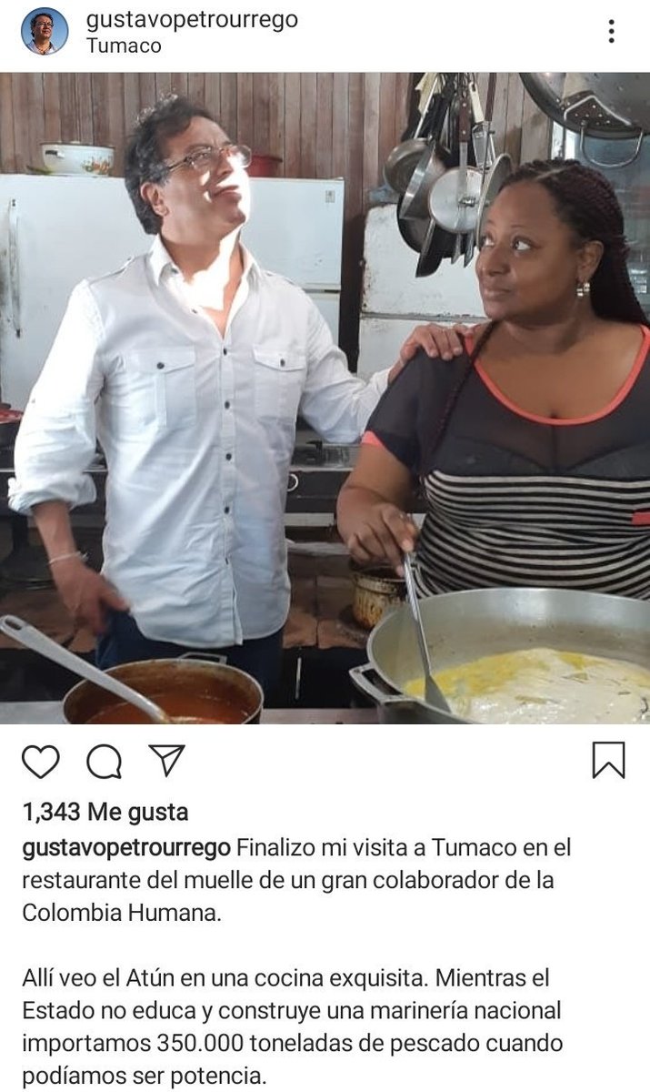 ofbryan's tweet image. Va @petrogustavo a un lugar donde hay tanto por decir y aprovechar comunicativamente: Tumaco, y la única pieza que sacan (nada elaborada) es una fotografía donde dicen ¿¡“allí veo el atún"!?

Amigos, dejen la p*** mediocridad.