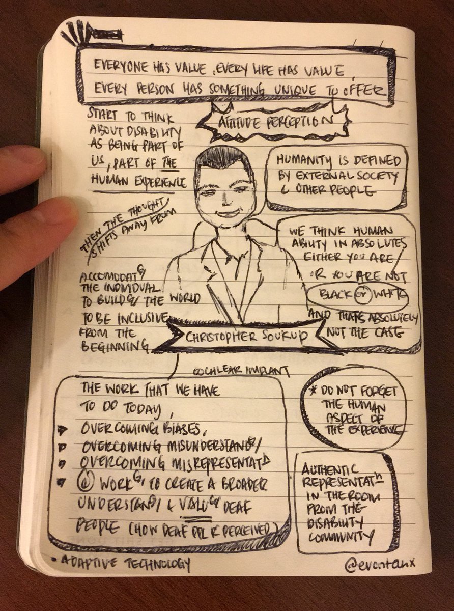 Exploring what it means to be human with Christopher Soukup <a href="/sxsw/">SXSW</a> #SXSW #SXSW19 #SXSW2019 #Accessibility #Accessibilityseries #Thisten