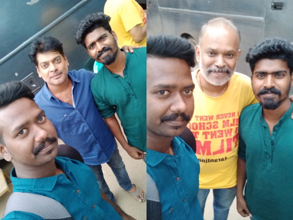 J2Buddys's tweet photo. I am really very happy to meet with @vp_offl sir @Nitinsathyaa sir, he both of  really good human being😊 https://t.co/qKqgx1dg4D