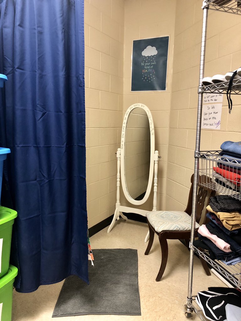 MrsBestCWMS's tweet image. CW Threads!  These awesome kids have worked the past few weeks to transform this cluttered storage room into a free store for students that need clothing assistance. Everything in this room was donated or repurposed!  True Changemakers! #CWway #CWMSchangemakers #MyOhioClassroom