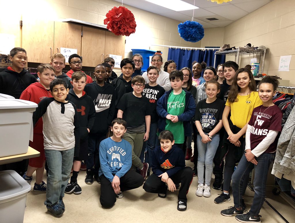 MrsBestCWMS's tweet image. CW Threads!  These awesome kids have worked the past few weeks to transform this cluttered storage room into a free store for students that need clothing assistance. Everything in this room was donated or repurposed!  True Changemakers! #CWway #CWMSchangemakers #MyOhioClassroom