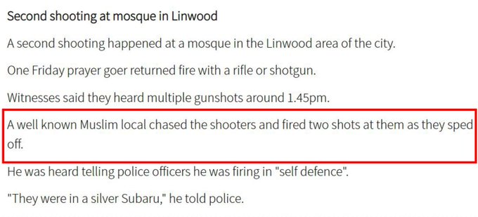 NZ POLICE "HAPPENED TO BE IN A TRAINING SESSION" WHEN MOSQUE SHOOTING BEGAN D1q_ysaU0AEUfaW?format=jpg&name=small