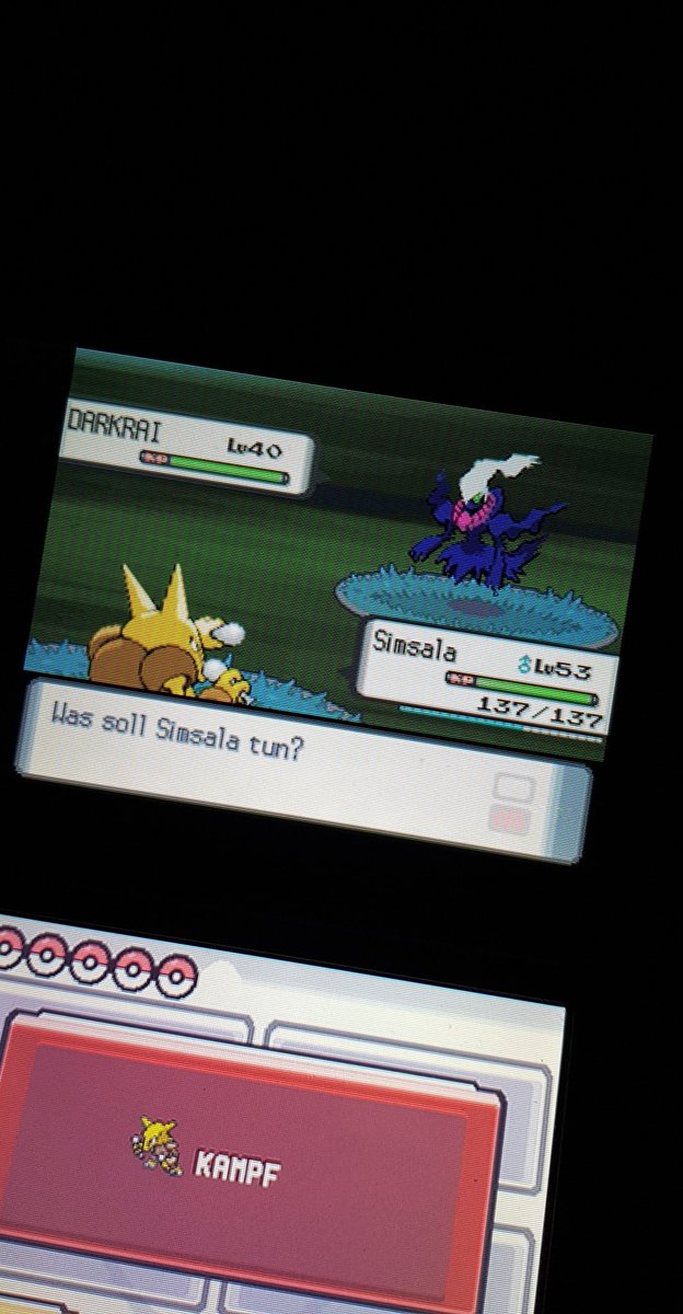 shinyilhan's tweet photo. YEEES FINALLY!! @TheUnderdog2020 I found the shiny darkrai after 21354 Srs!
#fullodds #doubleodds #darkrai #shiny #pokemon #pokemonpearl https://t.co/mlq9z2DQqM