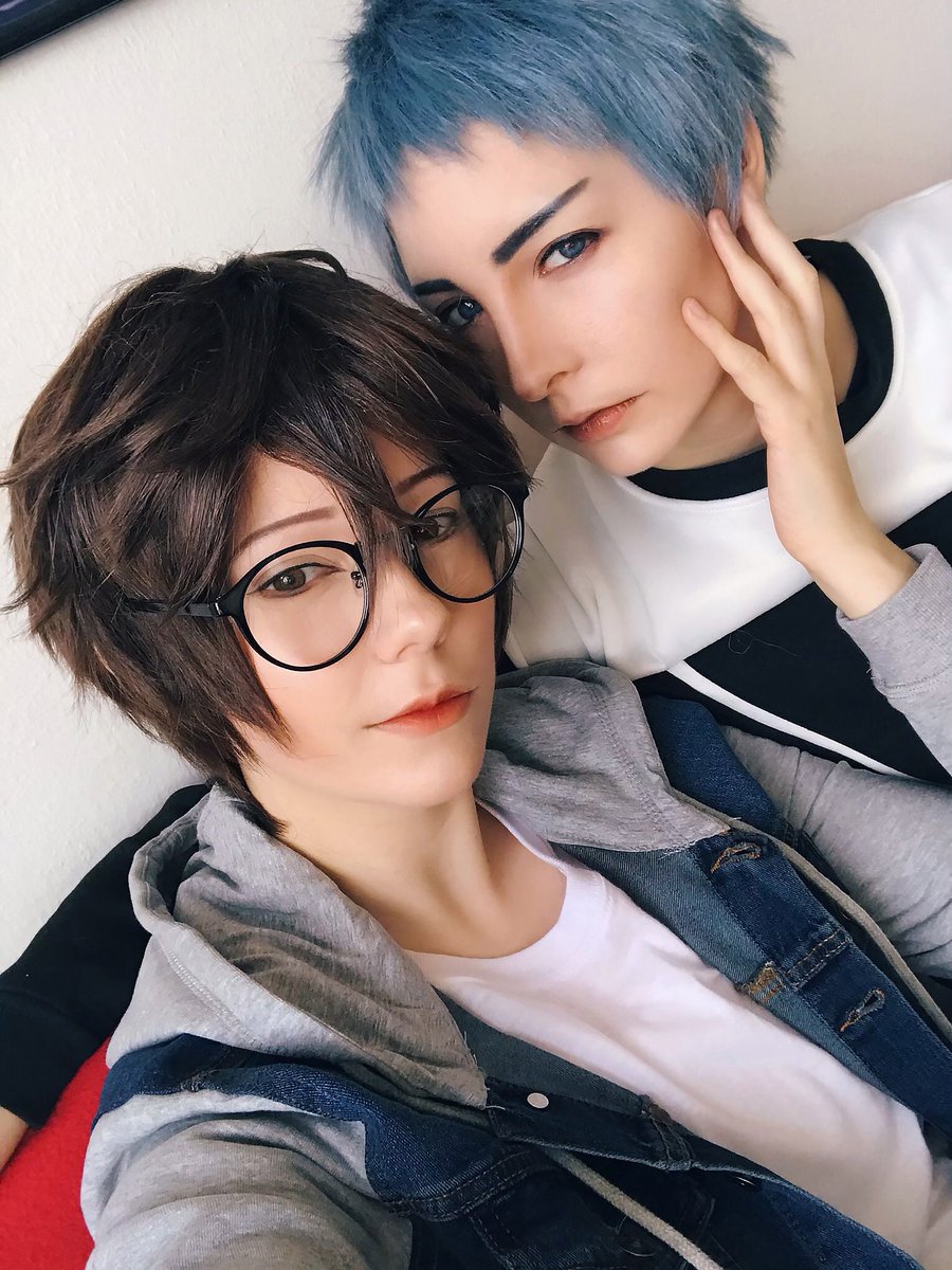 Sanny Yesterday My Gf And Me Tried Cosplay Test Of Here U Are Manwha I Just Love This Manwha And I M So In Love With These Teo Character Made By Ddjuner