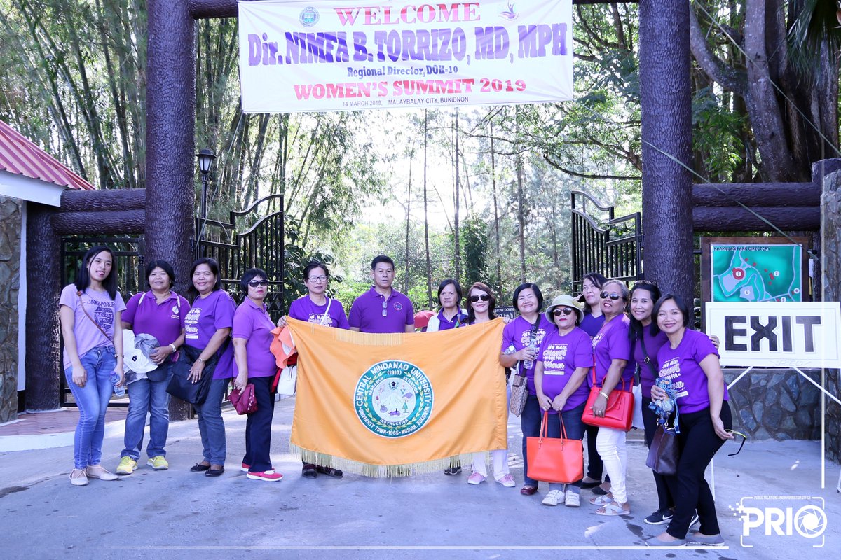 CMUofficial's tweet photo. CMU Participated in the 14th Provincial Women's Summit 2019 at Kaamulan Open Theater, Malaybalay City.

#CMUToday https://t.co/6ThO6lko2m