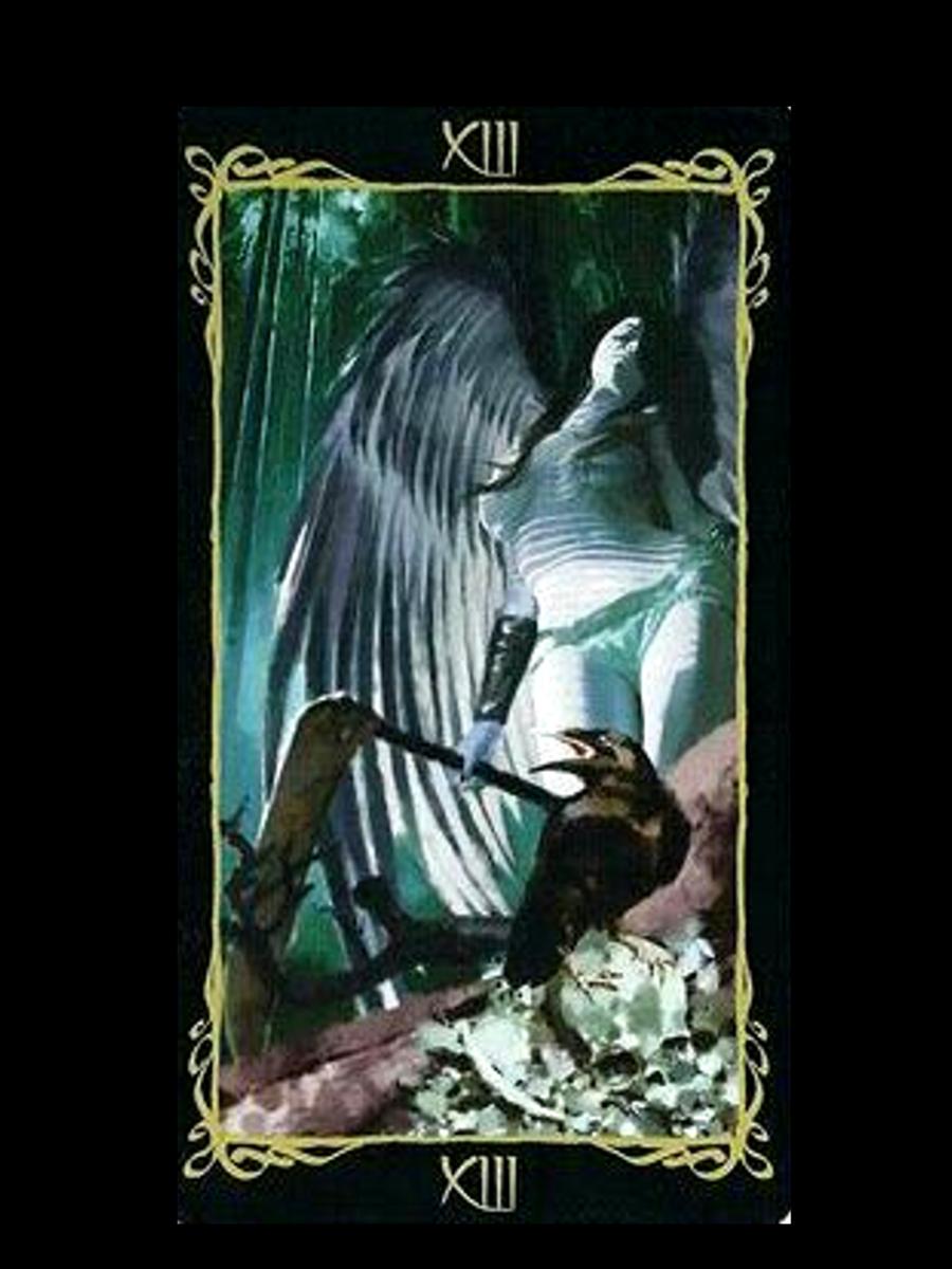 MerchantDark's tweet photo. Explore the shadow side of the subconscious with the Dark Angels Tarot Deck. This is a dark deck that allows you to delve into the deeper side of your heart. 78 cards with an instruction booklet: https://t.co/uVebVHaBfd #GothicTarot #Tarot #DarkDivination #SatanicMerchandise https://t.co/d81z1qReLt