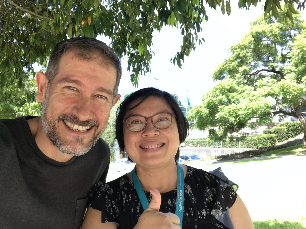 DrHannaSidjabat's tweet photo. Great to bump into Cameron Turner today! It reminded me of #probiotics #PERKii and @UniQuestUQ https://t.co/YHXW0ONFe4